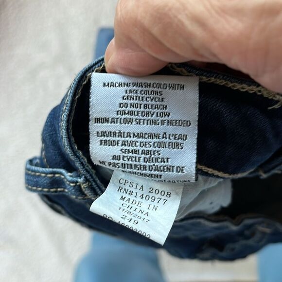 Hudson Capri Kids size 8 gently used blue - Picture 6 of 7